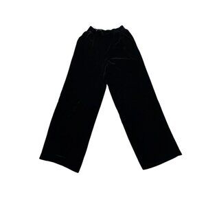 Women’s Vintage Classiques Entier pants silk velvet/ rayon black 1990s